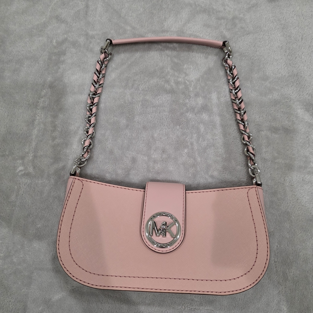Michael Kors Pink Chain Shoulder Bag